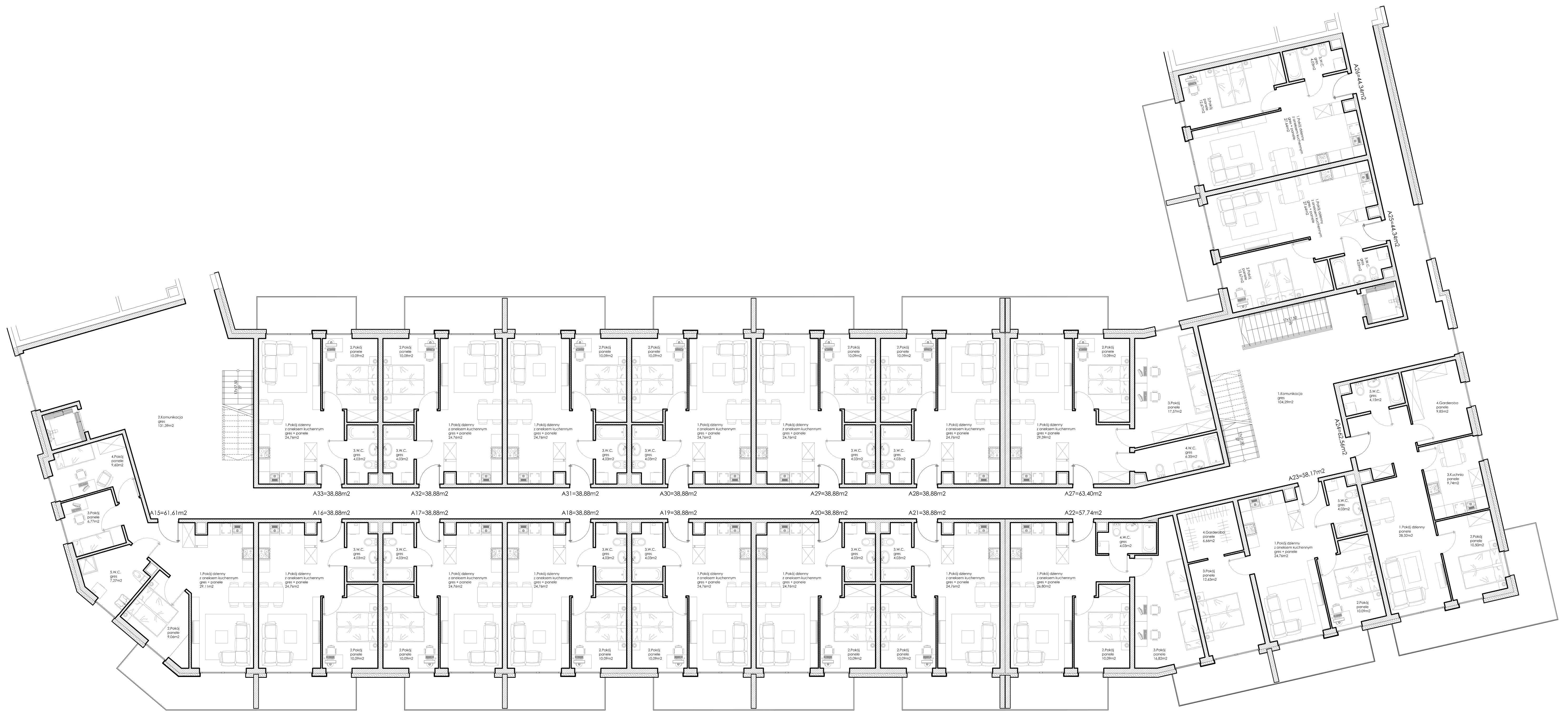 Osiedle Lniane – Segment A – Piętro I