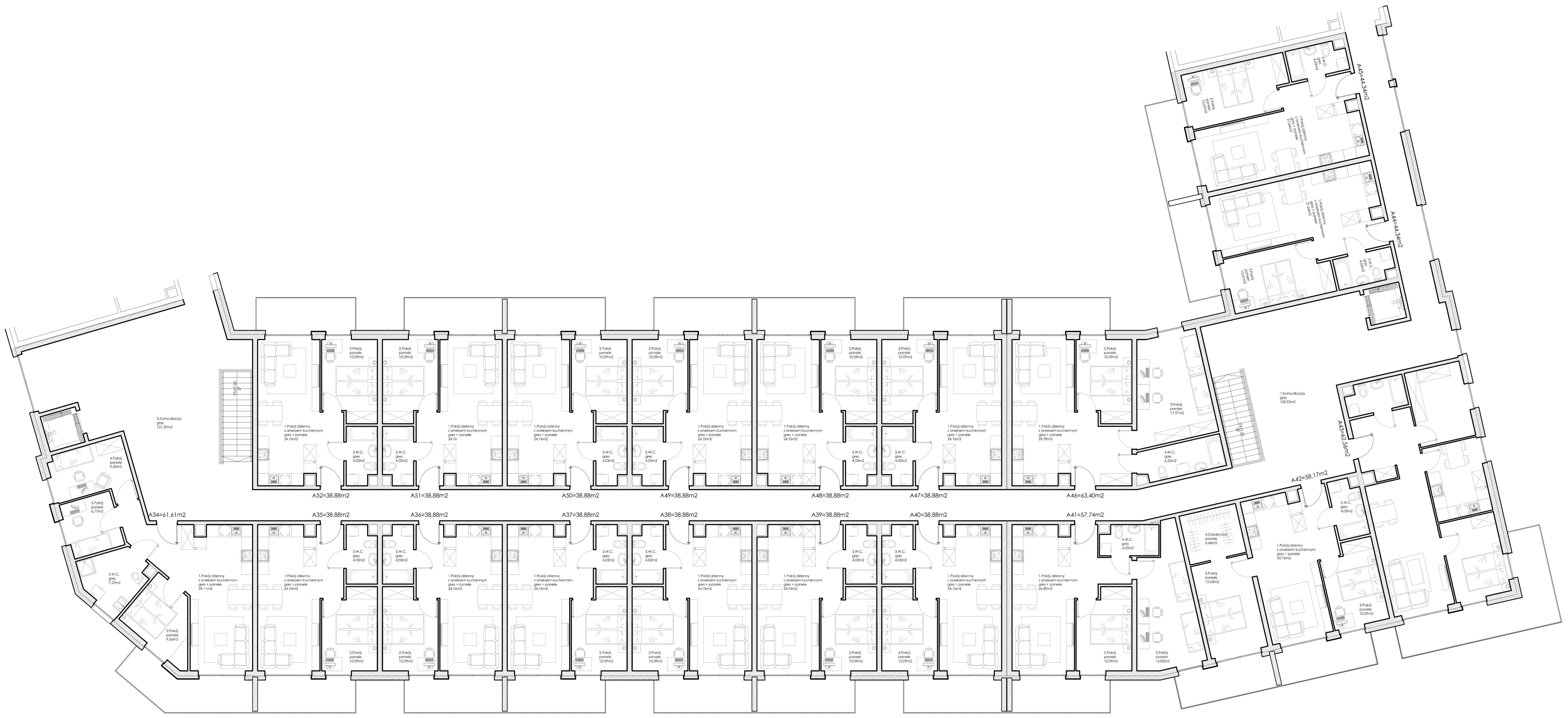Osiedle Lniane – Segment A – Piętro II