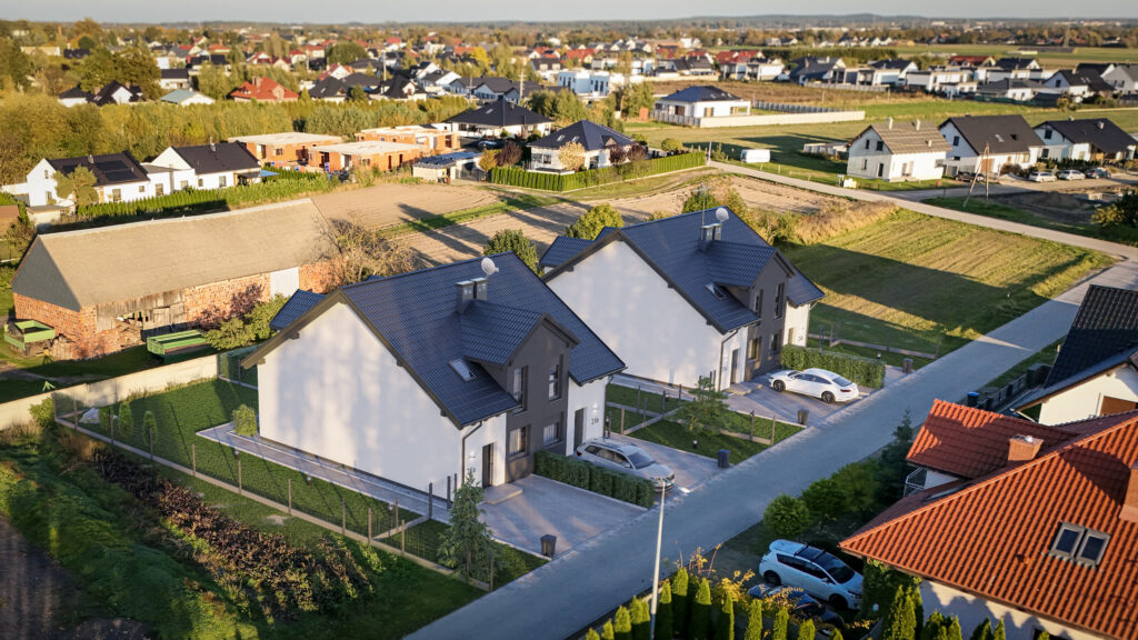 Domy bliźniaki Wilkowice – ul. Dębowa