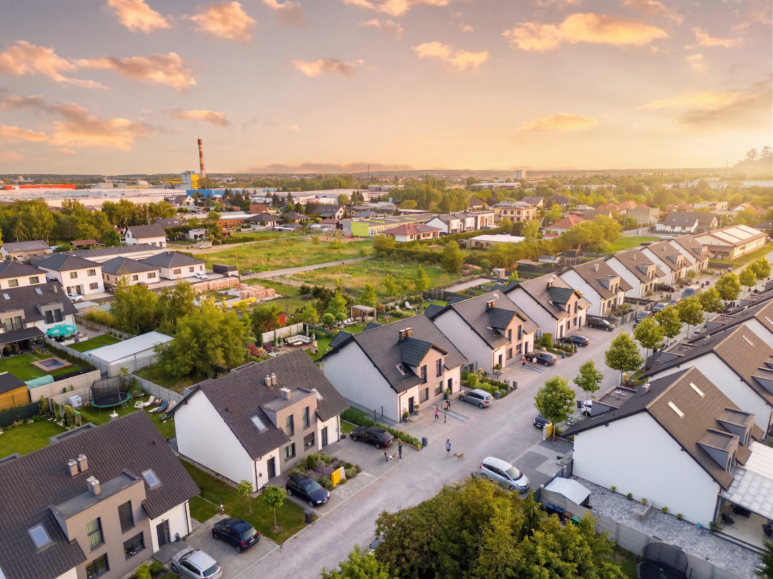 Domy bliźniaki Leszno – ul. Grottgera, Zatorze – V ETAP